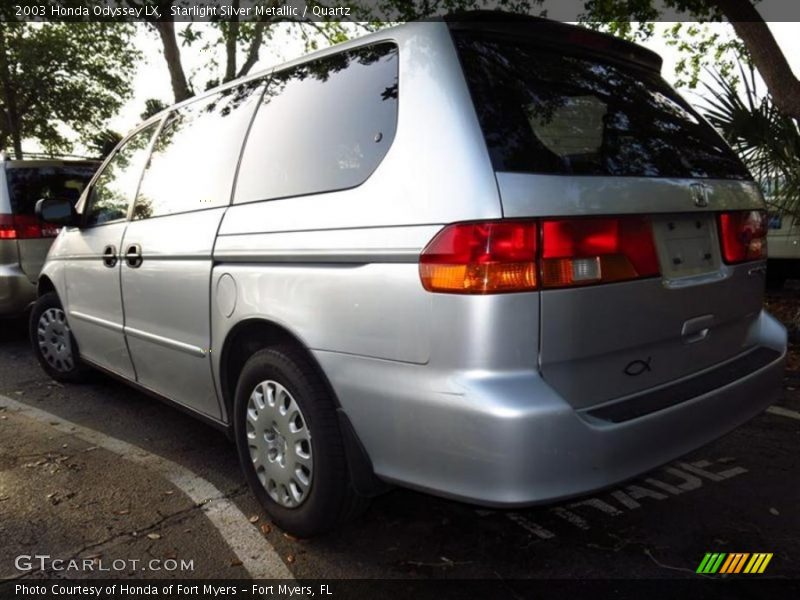 Starlight Silver Metallic / Quartz 2003 Honda Odyssey LX