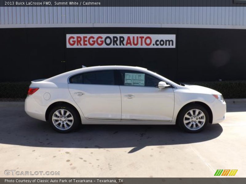 Summit White / Cashmere 2013 Buick LaCrosse FWD
