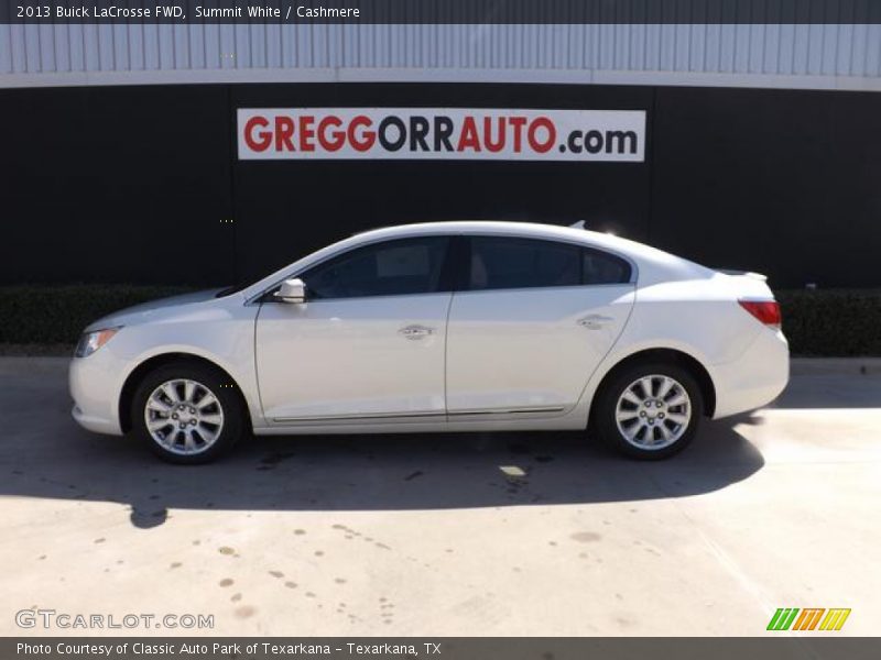 Summit White / Cashmere 2013 Buick LaCrosse FWD