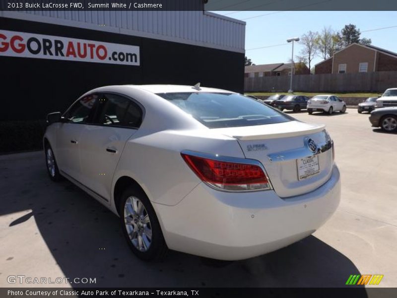 Summit White / Cashmere 2013 Buick LaCrosse FWD