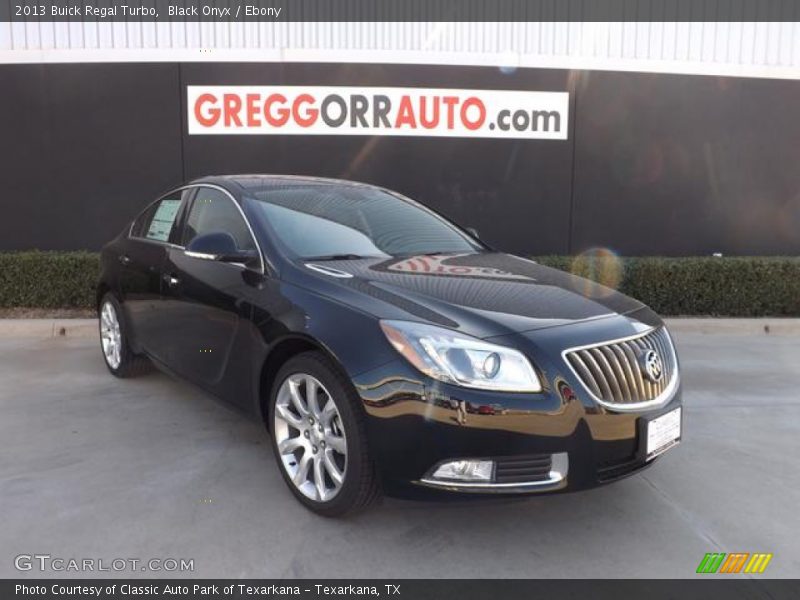 Black Onyx / Ebony 2013 Buick Regal Turbo