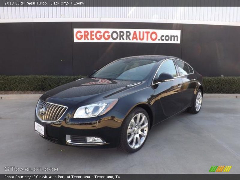 Black Onyx / Ebony 2013 Buick Regal Turbo