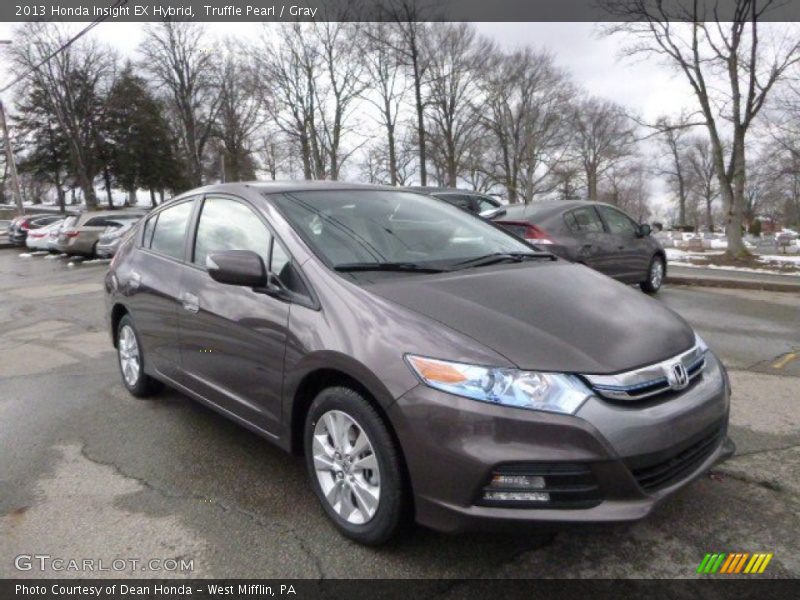 Truffle Pearl / Gray 2013 Honda Insight EX Hybrid