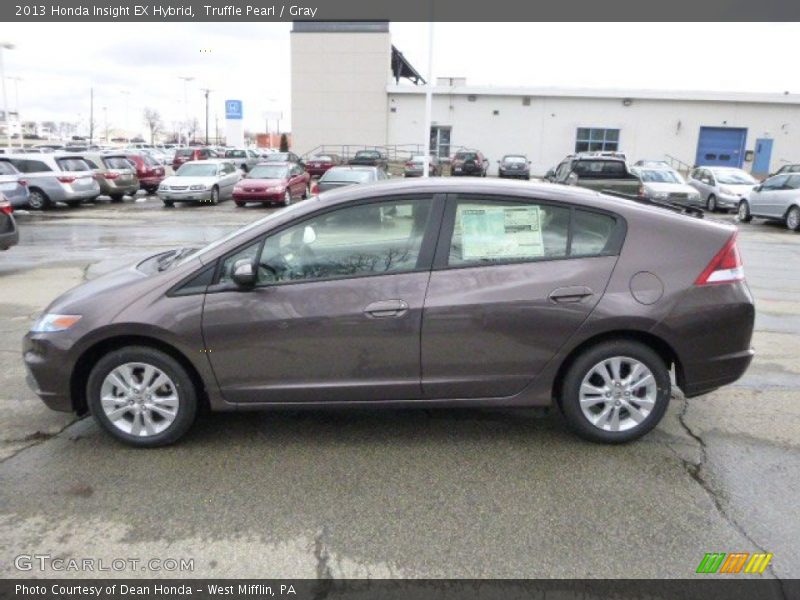 Truffle Pearl / Gray 2013 Honda Insight EX Hybrid