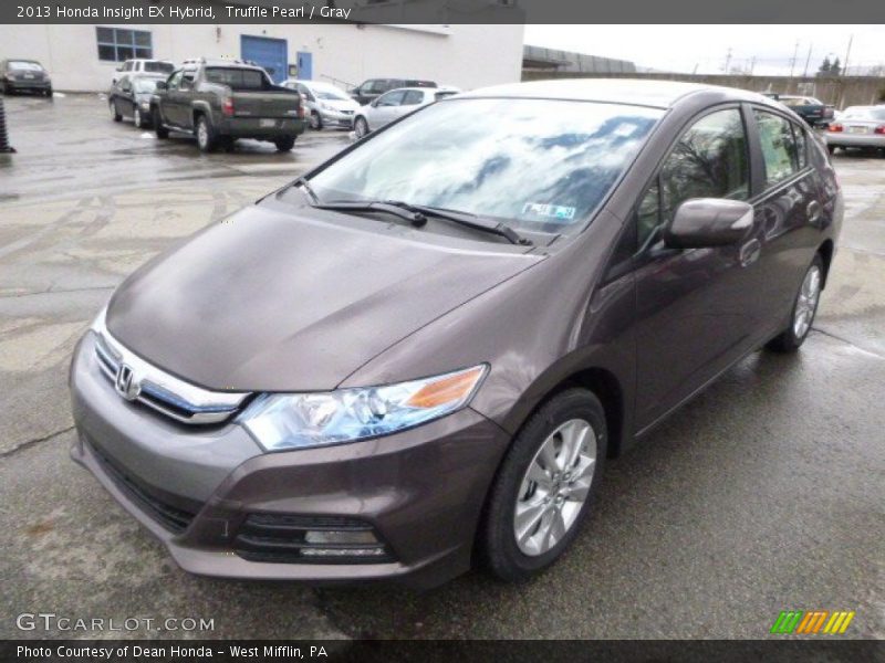 Front 3/4 View of 2013 Insight EX Hybrid