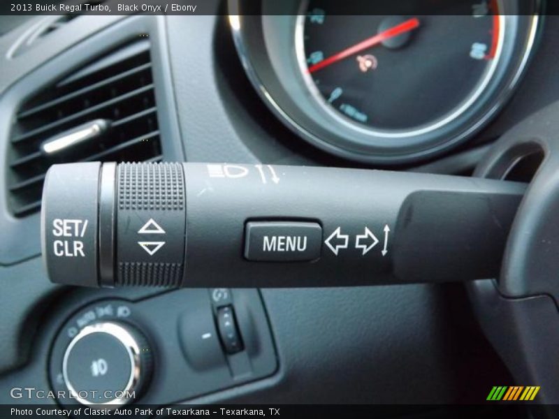 Black Onyx / Ebony 2013 Buick Regal Turbo
