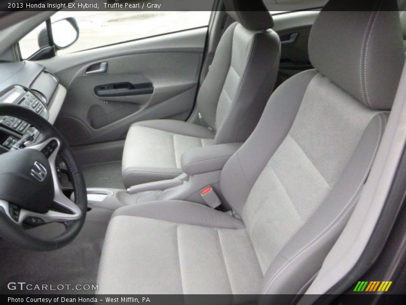  2013 Insight EX Hybrid Gray Interior