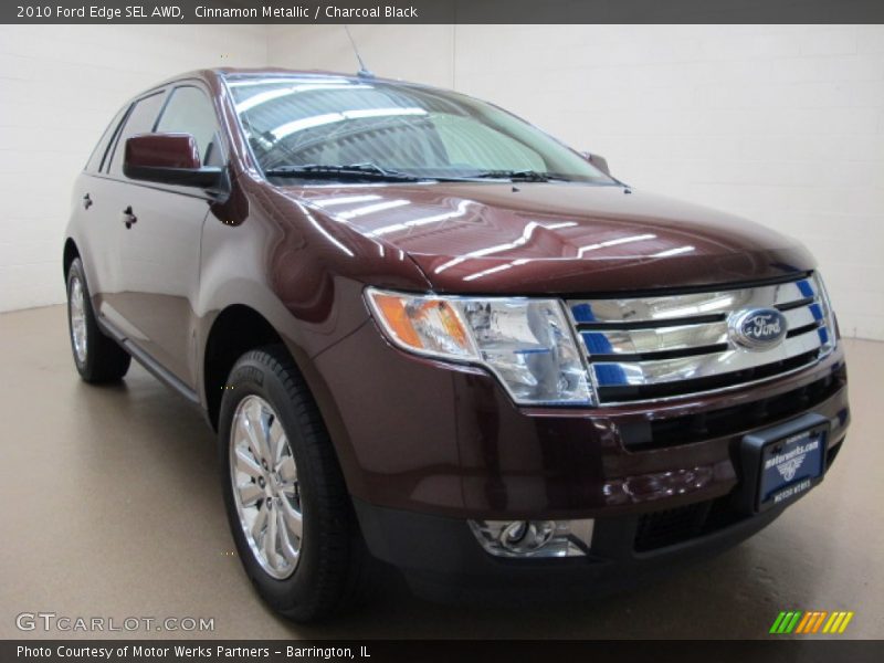 Cinnamon Metallic / Charcoal Black 2010 Ford Edge SEL AWD