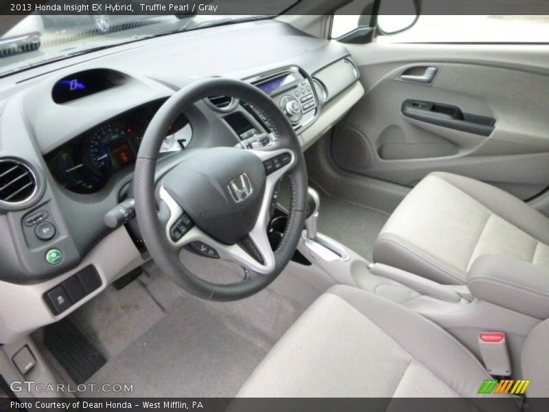  2013 Insight EX Hybrid Gray Interior