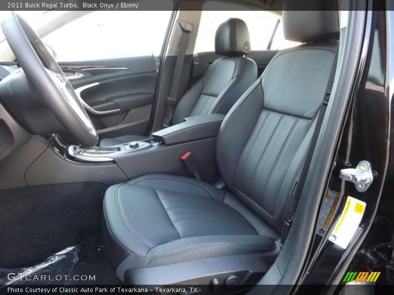 Black Onyx / Ebony 2013 Buick Regal Turbo
