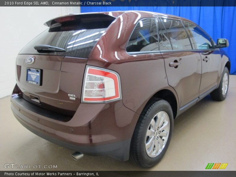 Cinnamon Metallic / Charcoal Black 2010 Ford Edge SEL AWD