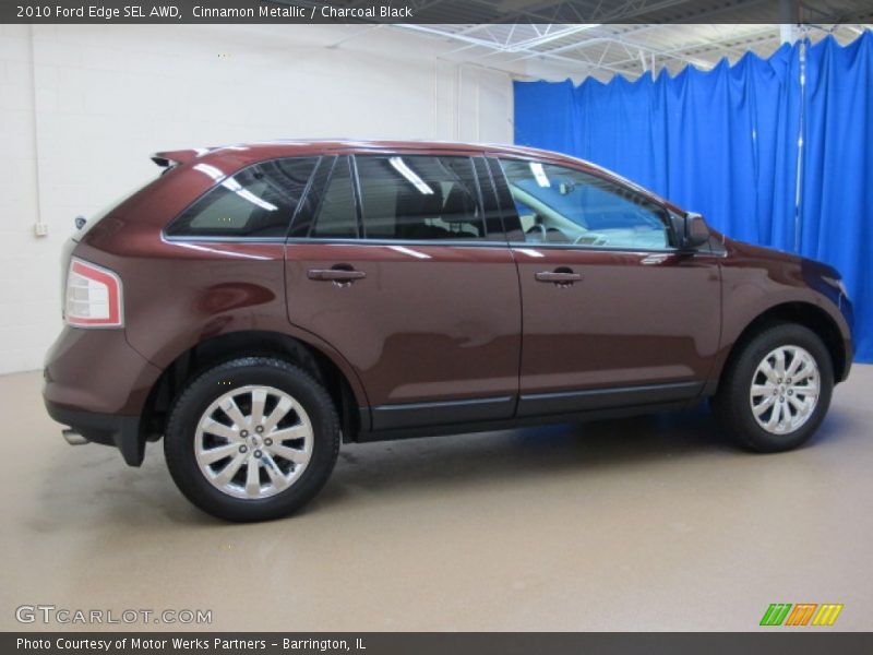 Cinnamon Metallic / Charcoal Black 2010 Ford Edge SEL AWD