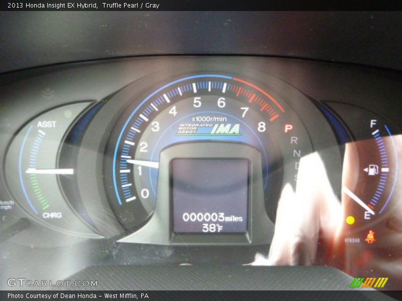  2013 Insight EX Hybrid EX Hybrid Gauges