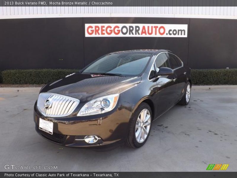 Mocha Bronze Metallic / Choccachino 2013 Buick Verano FWD