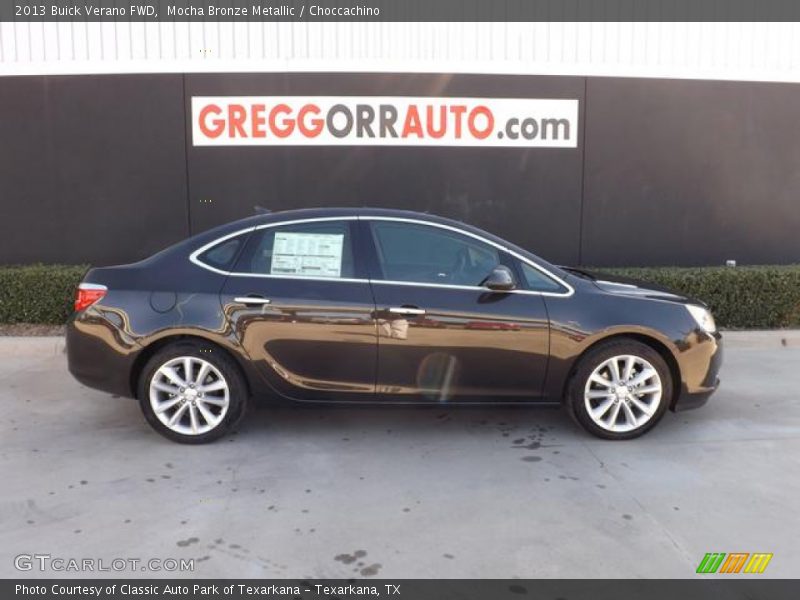 Mocha Bronze Metallic / Choccachino 2013 Buick Verano FWD