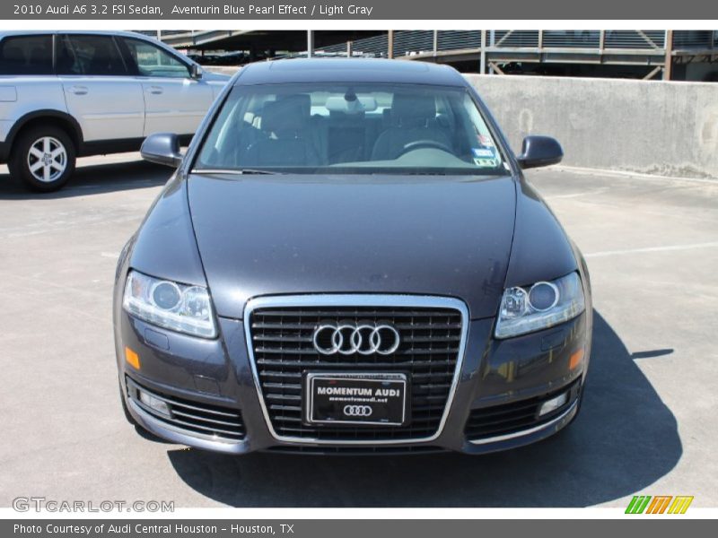 Aventurin Blue Pearl Effect / Light Gray 2010 Audi A6 3.2 FSI Sedan