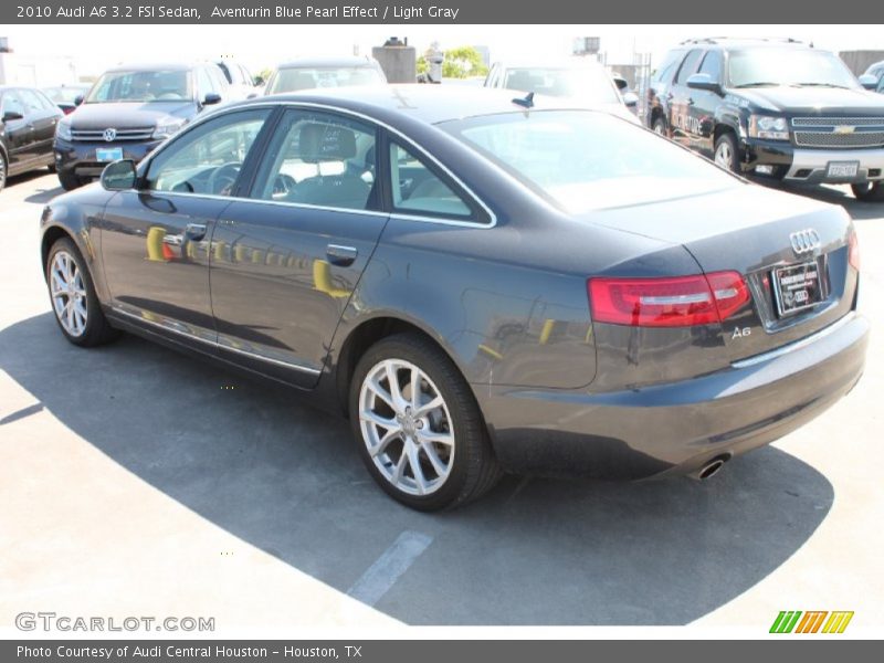 Aventurin Blue Pearl Effect / Light Gray 2010 Audi A6 3.2 FSI Sedan