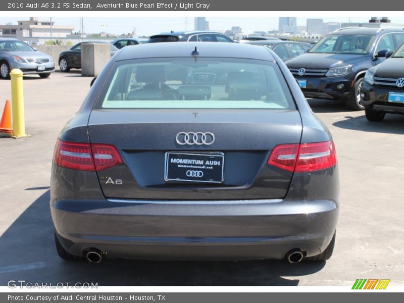 Aventurin Blue Pearl Effect / Light Gray 2010 Audi A6 3.2 FSI Sedan