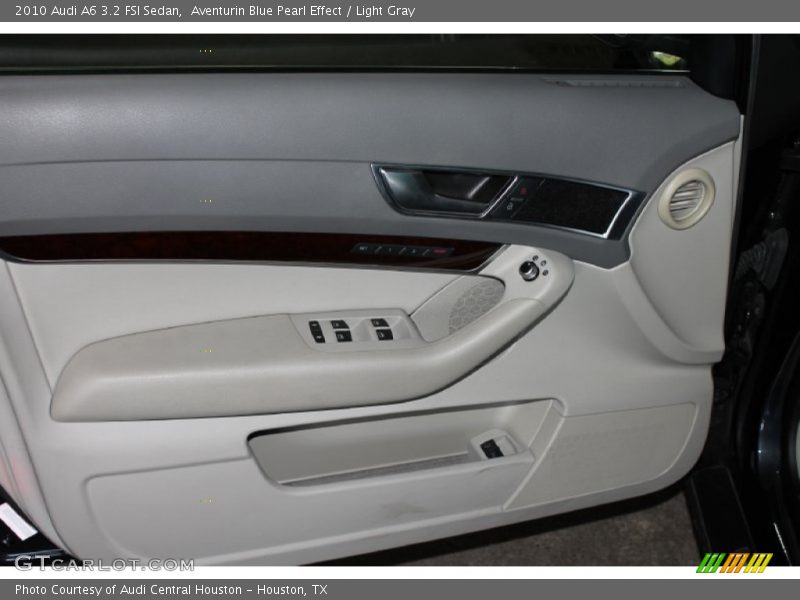 Aventurin Blue Pearl Effect / Light Gray 2010 Audi A6 3.2 FSI Sedan