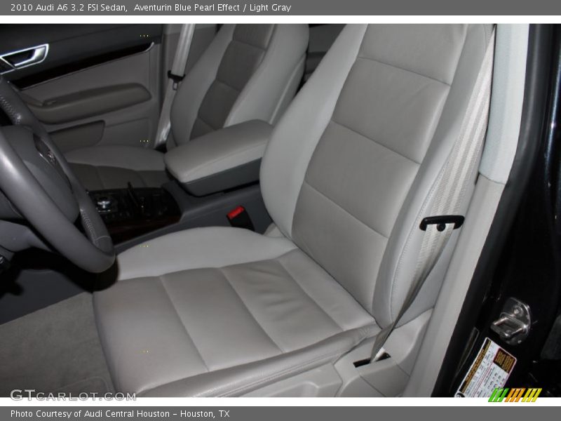 Aventurin Blue Pearl Effect / Light Gray 2010 Audi A6 3.2 FSI Sedan
