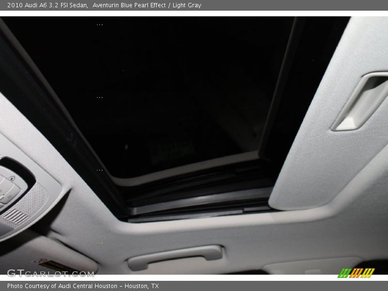 Aventurin Blue Pearl Effect / Light Gray 2010 Audi A6 3.2 FSI Sedan