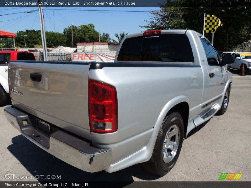  2002 Ram 1500 SLT Regular Cab Bright Silver Metallic