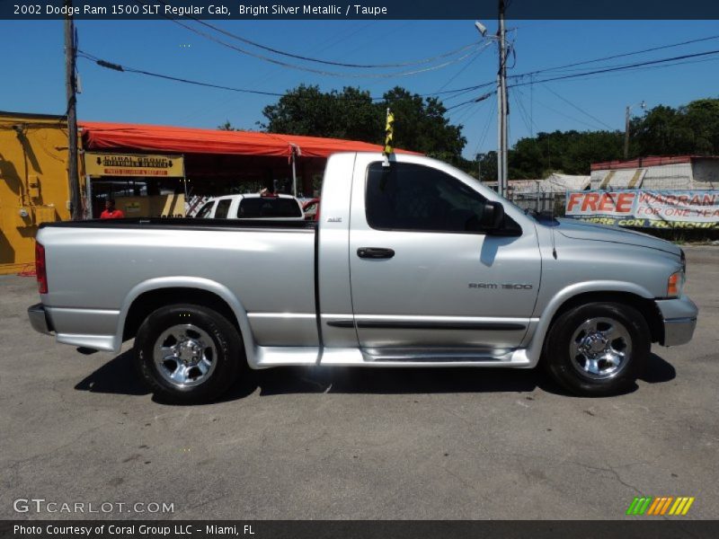  2002 Ram 1500 SLT Regular Cab Bright Silver Metallic