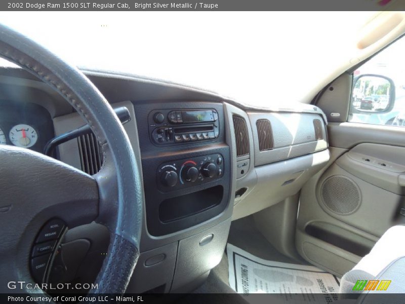 Bright Silver Metallic / Taupe 2002 Dodge Ram 1500 SLT Regular Cab