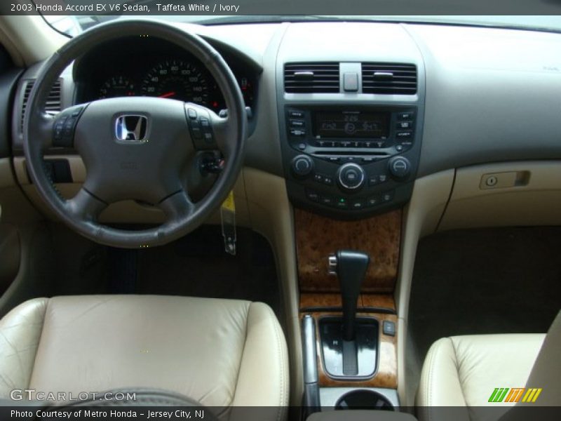 Taffeta White / Ivory 2003 Honda Accord EX V6 Sedan