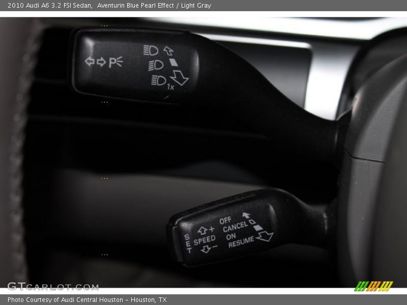 Aventurin Blue Pearl Effect / Light Gray 2010 Audi A6 3.2 FSI Sedan