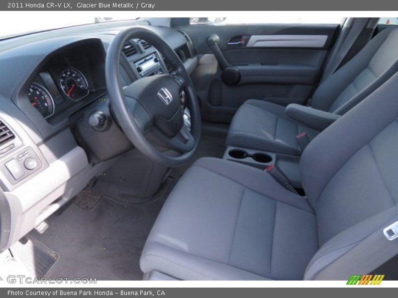  2011 CR-V LX Gray Interior