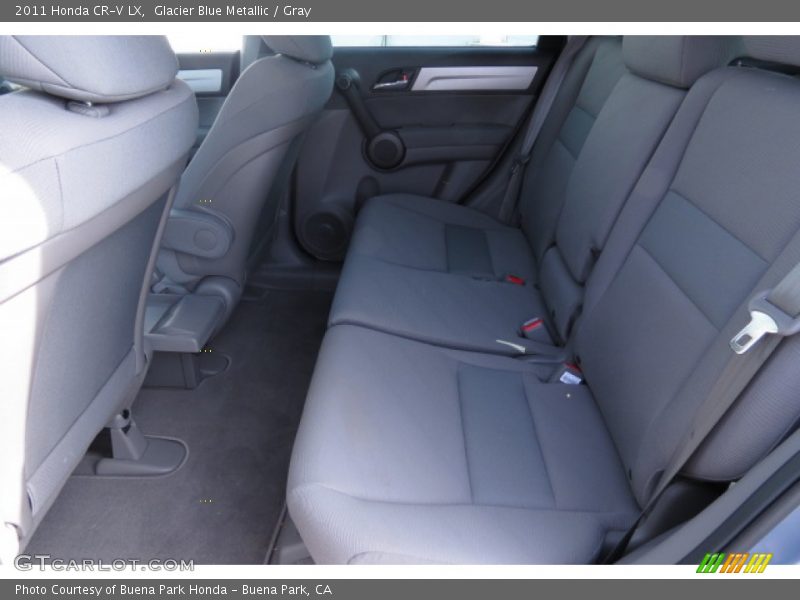 Rear Seat of 2011 CR-V LX