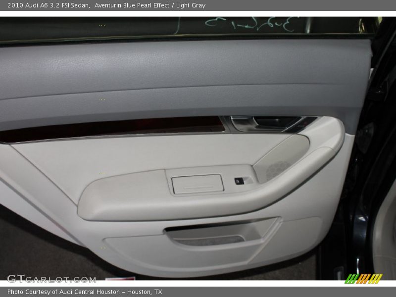 Aventurin Blue Pearl Effect / Light Gray 2010 Audi A6 3.2 FSI Sedan