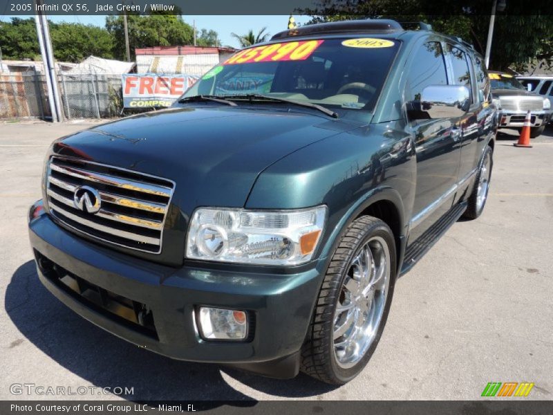 Jade Green / Willow 2005 Infiniti QX 56
