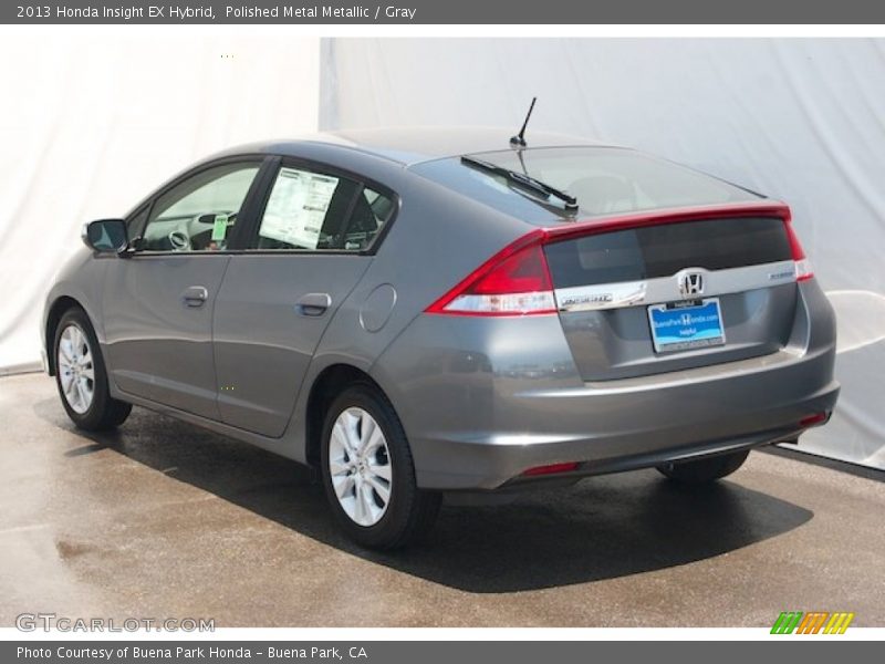 Polished Metal Metallic / Gray 2013 Honda Insight EX Hybrid