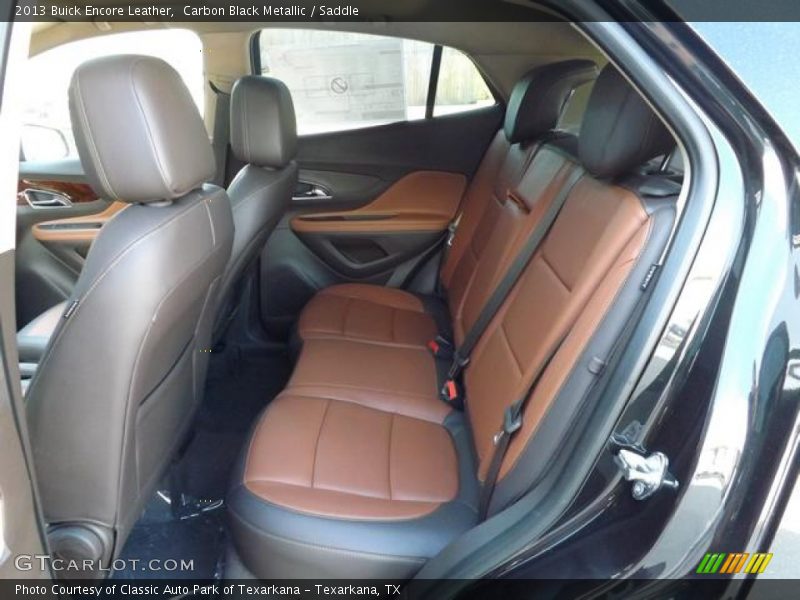 Rear Seat of 2013 Encore Leather