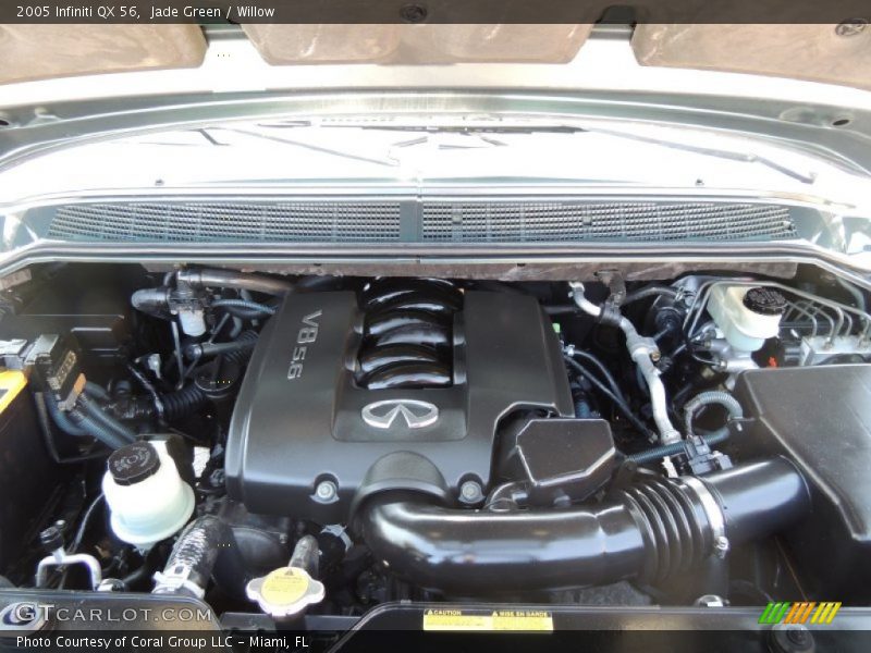 Jade Green / Willow 2005 Infiniti QX 56