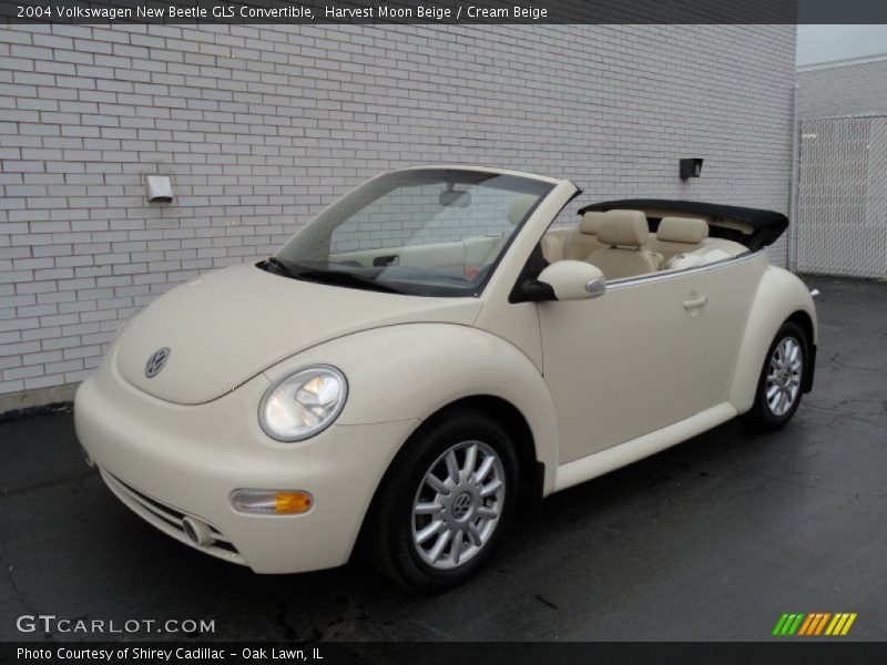 Harvest Moon Beige / Cream Beige 2004 Volkswagen New Beetle GLS Convertible