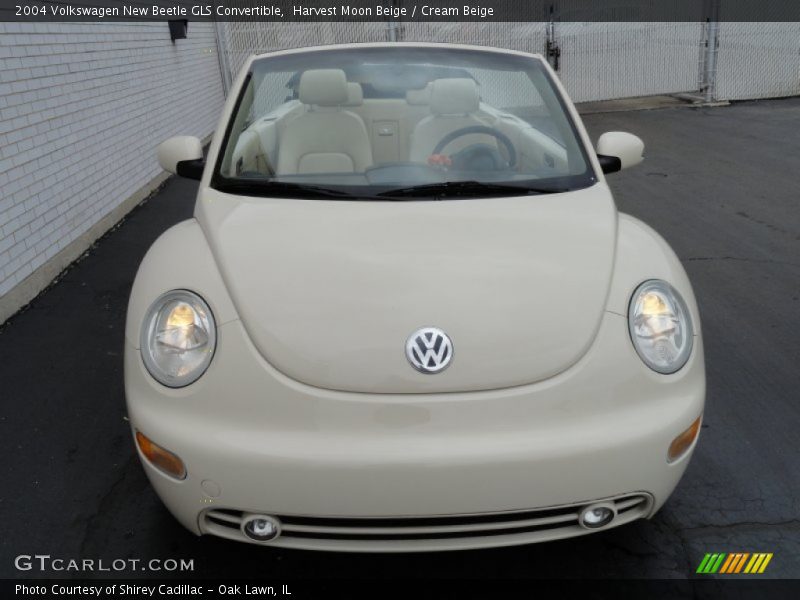 Harvest Moon Beige / Cream Beige 2004 Volkswagen New Beetle GLS Convertible