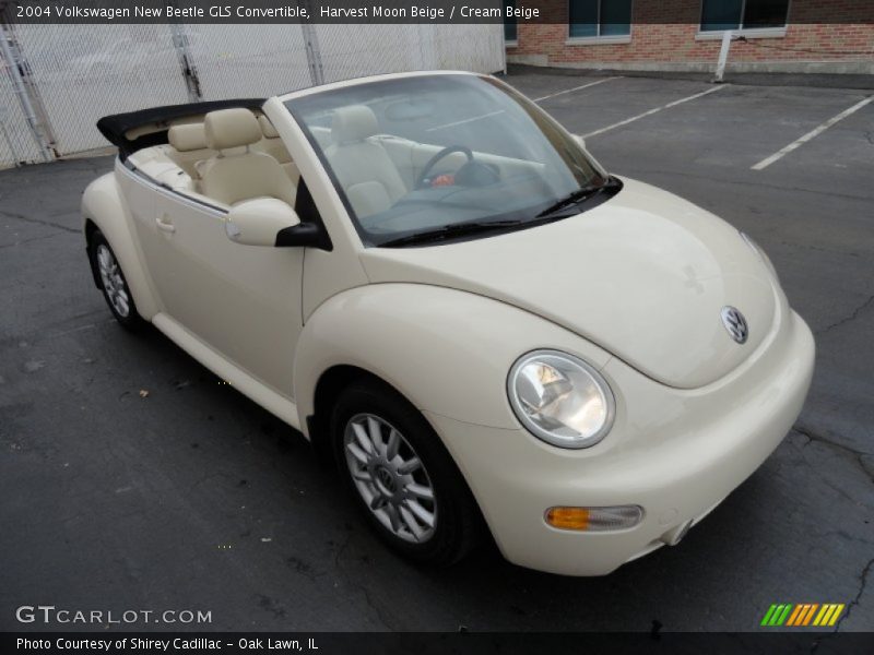 Harvest Moon Beige / Cream Beige 2004 Volkswagen New Beetle GLS Convertible