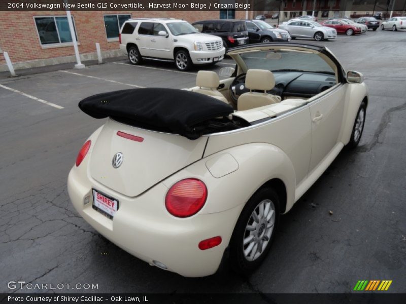 Harvest Moon Beige / Cream Beige 2004 Volkswagen New Beetle GLS Convertible