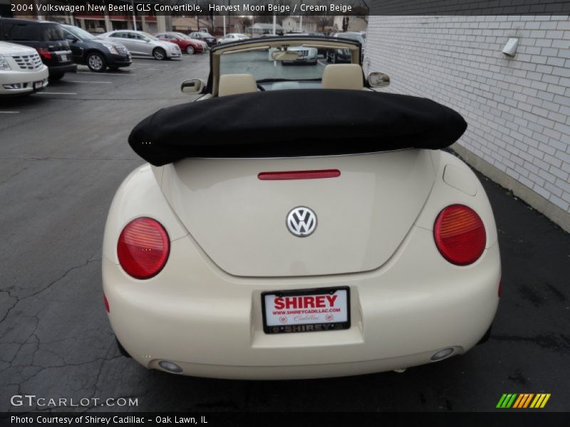 Harvest Moon Beige / Cream Beige 2004 Volkswagen New Beetle GLS Convertible