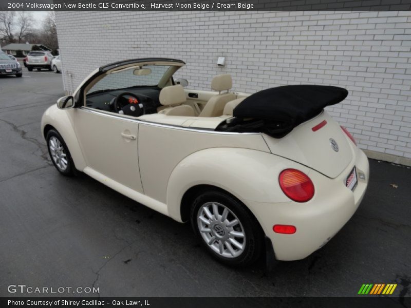 Harvest Moon Beige / Cream Beige 2004 Volkswagen New Beetle GLS Convertible