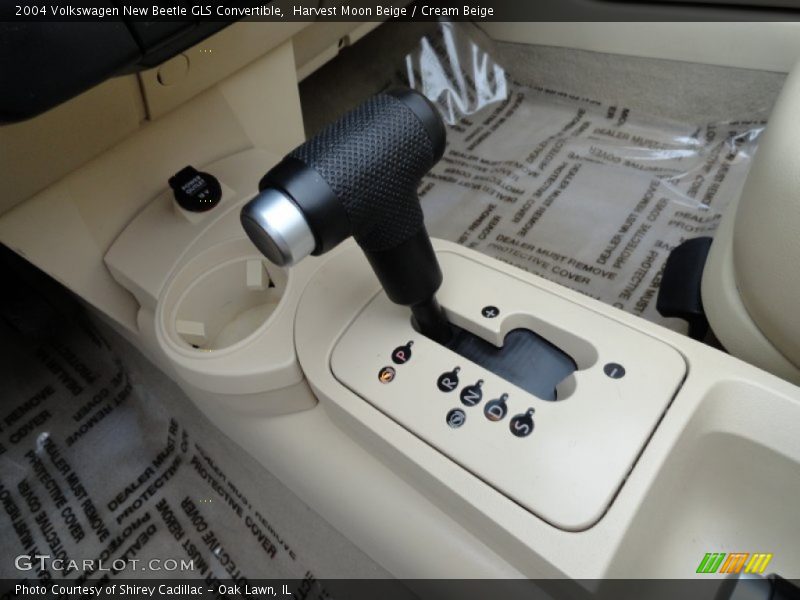 Harvest Moon Beige / Cream Beige 2004 Volkswagen New Beetle GLS Convertible