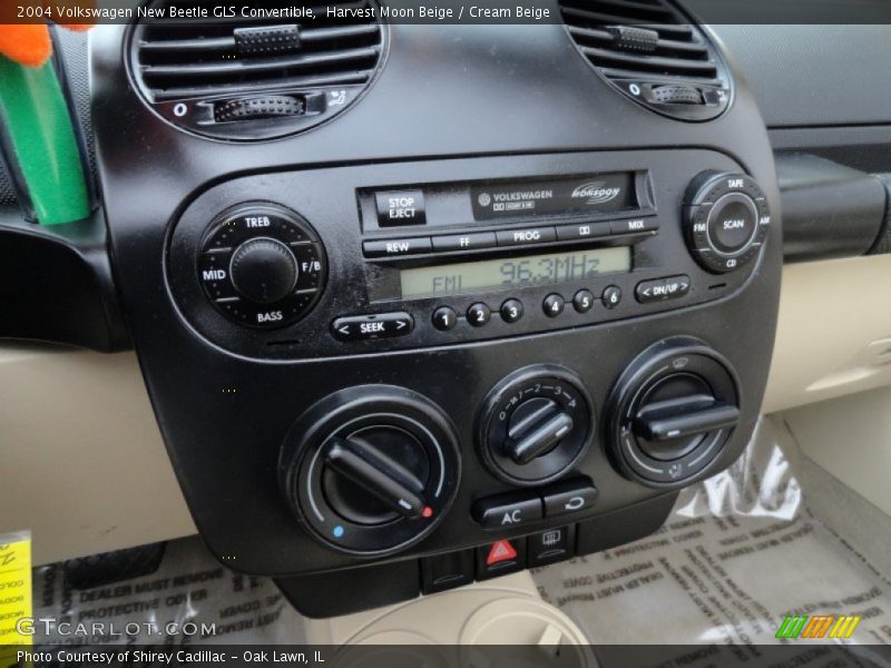 Harvest Moon Beige / Cream Beige 2004 Volkswagen New Beetle GLS Convertible