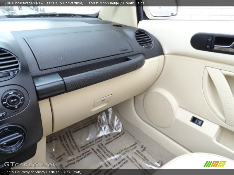 Harvest Moon Beige / Cream Beige 2004 Volkswagen New Beetle GLS Convertible