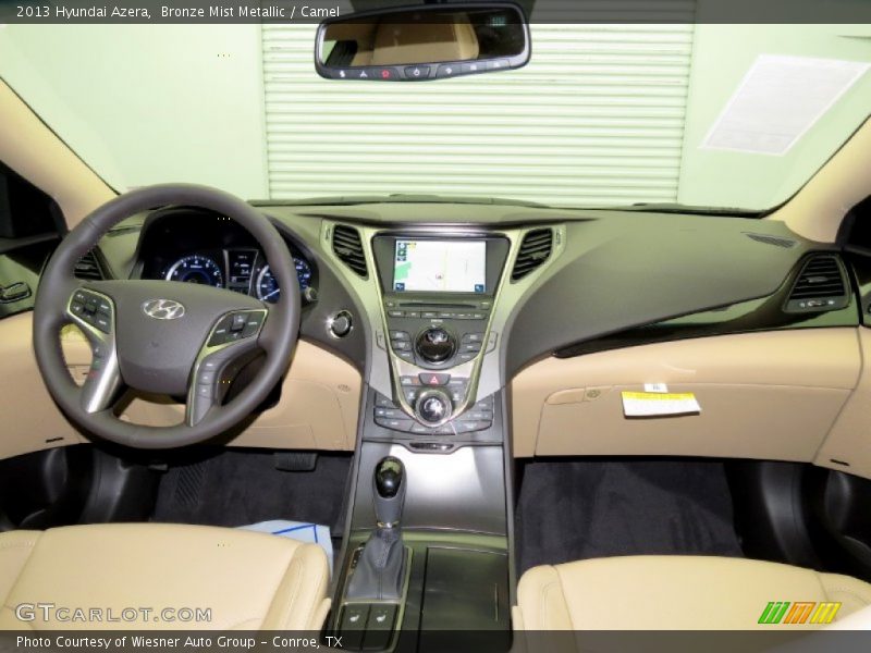 Bronze Mist Metallic / Camel 2013 Hyundai Azera