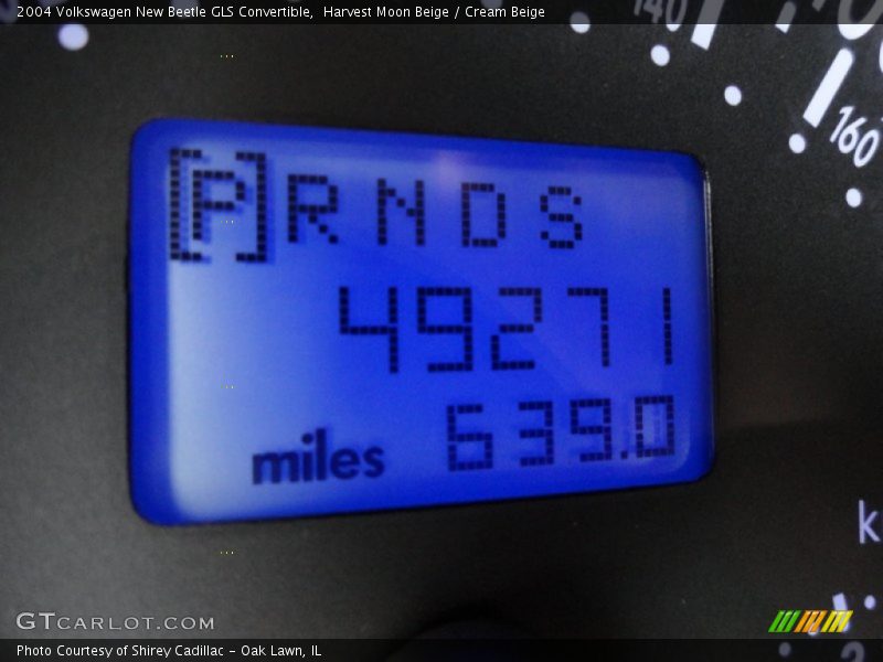 Harvest Moon Beige / Cream Beige 2004 Volkswagen New Beetle GLS Convertible