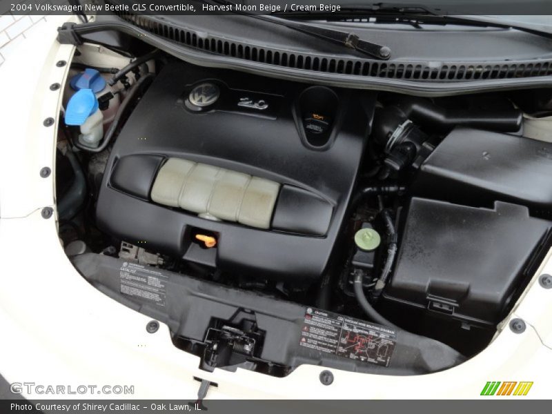 Harvest Moon Beige / Cream Beige 2004 Volkswagen New Beetle GLS Convertible