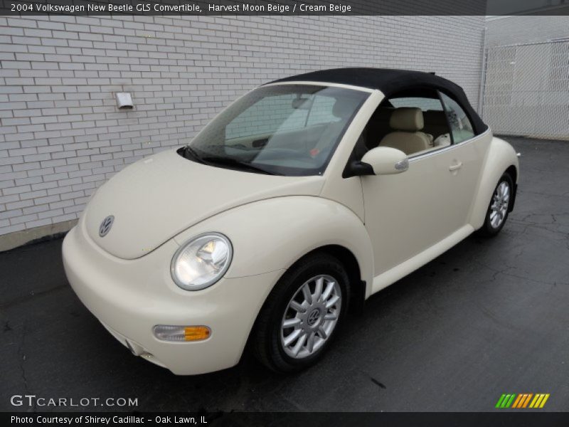 Harvest Moon Beige / Cream Beige 2004 Volkswagen New Beetle GLS Convertible